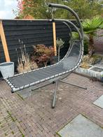 Hangligbed met kussen, Tuin en Terras, Ophalen, Gebruikt, Metaal