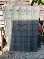 16 Aquaplan stalen dakpanplaten anthraciet kleur, Doe-het-zelf en Verbouw, Dakpannen en Dakbedekking, Gebruikt, Zwart, 15 m² of meer