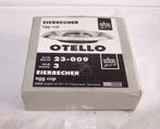 3x rvs Otello eierbekers. Nieuw in verpakking., Ophalen of Verzenden, Nieuw