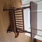 Lektuurbak, klassiek, donker hout, Huis en Inrichting, Woonaccessoires | Krantenbakken en Lectuurbakken, Ophalen, Gebruikt