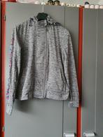 Superdry Grijs Dames Vest – Maat S – Dubbele Rits & Rugvakje, Ophalen of Verzenden, Maat 36 (S), Grijs