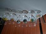 10 verschillende glazen, Ophalen of Verzenden, Zo goed als nieuw, Bierglas