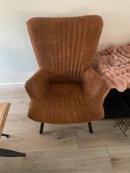Stijlvolle fauteuil voor een ruime kamer, Ophalen of Verzenden, Gebruikt, Stof, 75 tot 100 cm