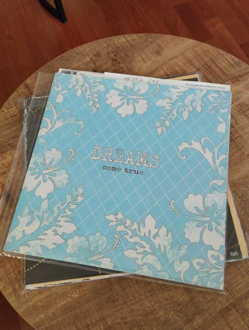 MEER DAN 100 VEL SCRAPPAPIER,LAY-OUT MALLEN,VOORBEELDENBOEK, Hobby en Vrije tijd, Scrapbooking, Zo goed als nieuw, Frame of Mal