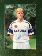 Gesigneerde spelerskaart Foeke Booy Club Brugge, Ophalen of Verzenden, Zo goed als nieuw, Spelerskaart