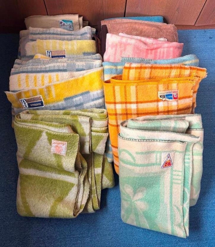 Dekens + plaid, Huis en Inrichting, Woonaccessoires | Plaids en Woondekens, Gebruikt, Ophalen