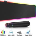 Gaming Muismat XXL RGB 14 lichtkleuren 80x30cm USB - NIEUW, Computers en Software, Muizen, Ruilrijk, Zo goed als nieuw, Info@ruilrijk.nl