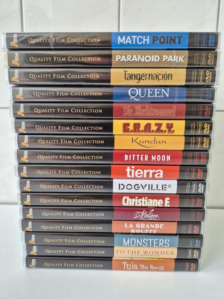 Verzameling 228 QFC Quality Film Collectie €2,75 p/s Ook los, Cd's en Dvd's, Dvd's | Filmhuis, Nieuw in verpakking, Overige gebieden