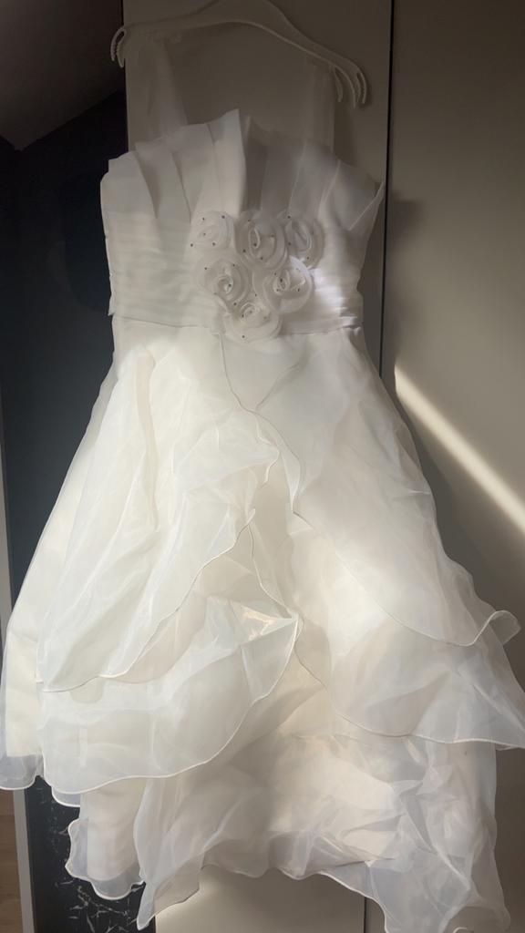 Witte feestjurk meisje 6-8 jaar, Kleding | Dames, Trouwkleding en Trouwaccessoires, Gedragen, Bruidsmeisjeskleding, Wit, Ophalen