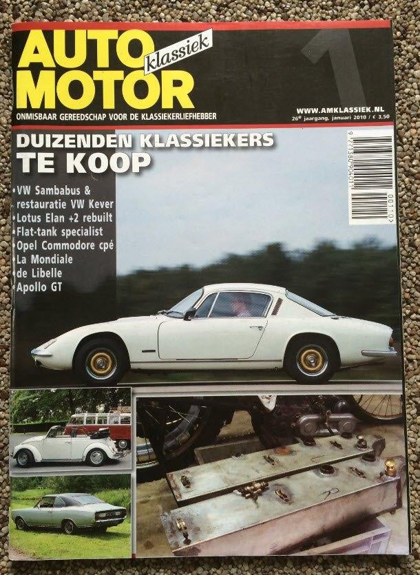 AMK: VW Samba en Kever, Opel Commodore Coupe, Lotus Elan +2, Ophalen of Verzenden, Zo goed als nieuw, Algemeen