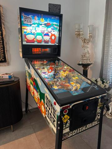 Flipperkast SOUTH PARK, met veel extra’s, topstaat, FULL LED beschikbaar voor biedingen