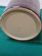 bloempot bordeau rood geribbeld, Tuin en Terras, Bloempotten, Ophalen of Verzenden, 'T Olde Gre-j, Info@toldegrej.nl, Endepoelstraat 20f Didam