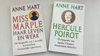 Anne Hart - biografieën Miss Marple en Hercules Poirot, Ophalen of Verzenden, Zo goed als nieuw