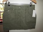 C1463 H&M LOGG mt 40 nieuw label rok army legergroen mini, Maat 38/40 (M), H&M, Verzenden, Nieuw