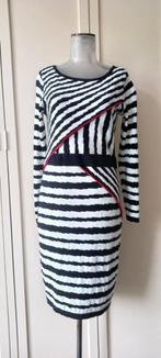 Alba Moda jurk Blauw-wit-rood Maat 38 zgan, Kleding | Dames, Maat 38/40 (M), Blauw, Ophalen of Verzenden, Zo goed als nieuw