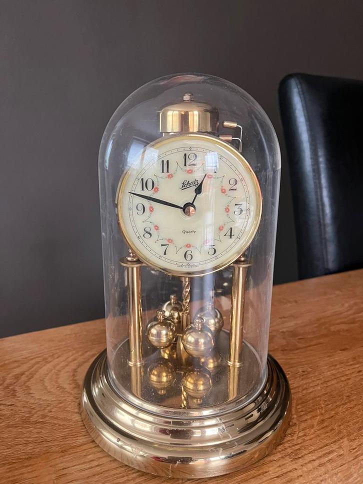 Schatz stolpklok met bel, Antiek en Kunst, Antiek | Klokken, Ophalen of Verzenden