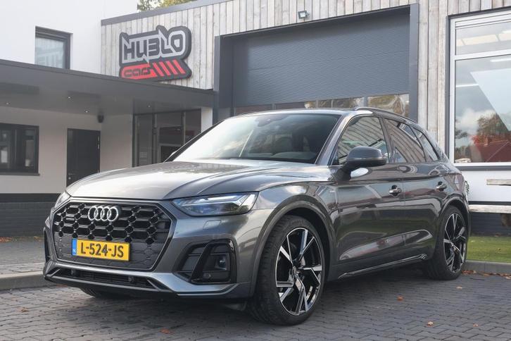 Audi Q5 50 TFSI e S-Line Comp. Quattro Pano, Luchtvering., Auto's, Audi, Bedrijf, Q5, ABS, Achteruitrijcamera, Airbags, Airconditioning