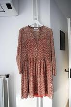 Korte jurk met bloemenpatroon By Bar maat L, By bar, Verzenden, Maat 42/44 (L), Zo goed als nieuw
