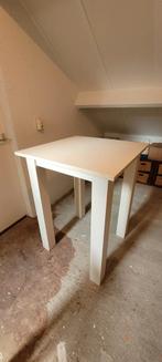 Bartafel plus barstoelen (3 stuks), Huis en Inrichting, Tafels | Eettafels, Ophalen, Gebruikt, 100 tot 150 cm, 50 tot 100 cm