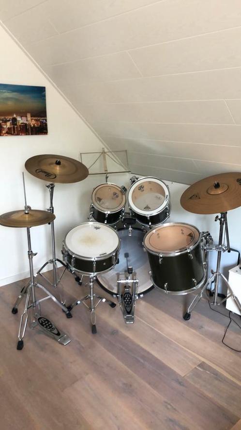 Compleet Pearl Forum Series drumstel, Muziek en Instrumenten, Drumstellen en Slagwerk, Zo goed als nieuw, Pearl, Ophalen