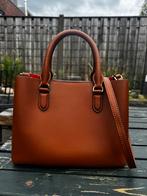 Ralph Lauren Leren Handtas, Ophalen of Verzenden, Zo goed als nieuw, Bruin, Handtas