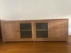 Massief Eiken Dressoir - 2.32x0.55 h0.79, Huis en Inrichting, Kasten | Dressoirs, Ophalen, Gebruikt, Eikenhout, 200 cm of meer