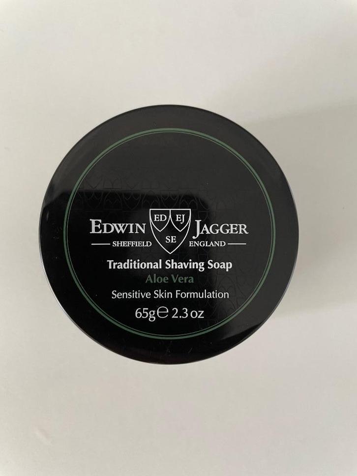 Edwin Jagger Scheerzeep Aloe Vera. Nieuw, Sieraden, Tassen en Uiterlijk, Uiterlijk | Gezichtsverzorging, Nieuw, Verzorging, Gehele gezicht