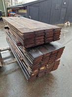 Hardhout Azobé damwand planken, Ophalen of Verzenden, 250 cm of meer, Planken, Hardhout