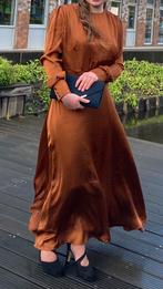 Port lavande jurk, Maat 38/40 (M), Overige typen, Bruin, Ophalen of Verzenden