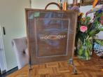 Antiek koper haardscherm met pootjes, Antiek en Kunst, Antiek | Woonaccessoires, Ophalen of Verzenden