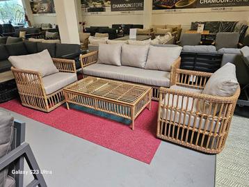 Bamboe loungeset Mondial Living beschikbaar voor biedingen