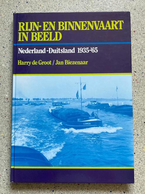 Rijn - en Binnenvaart in beeld Nederland - Duitsland 1935, Verzamelen, Scheepvaart, Zo goed als nieuw, Boek of Tijdschrift, Motorboot