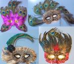 CARNAVAL:Venetiaanse VEREN MASKERS ongebruikt, in nieuwstaat, Ophalen of Verzenden, Nieuw, Carnaval