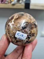 Bol van zwarte opaal, Verzamelen, Ophalen of Verzenden, Mineraal