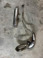 Originele uitlaat derbi/aprilia, Fietsen en Brommers, Brommeronderdelen | Algemeen, Ophalen, Gebruikt