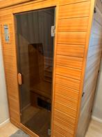 Infraroodsauna 2 pers. met lichttherapie, Sport en Fitness, Sauna, Ophalen, Gebruikt, Infrarood, Complete sauna