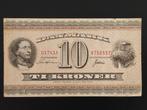 Denemarken 10 kroner 1936 (1955) Zfr biljet, Ophalen of Verzenden, Overige landen