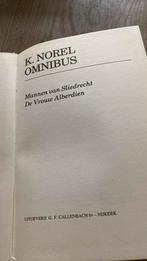 Omnibus Mannen van Sliedrecht-De vrouw Albertien, Boeken, Ophalen of Verzenden, K. Norel