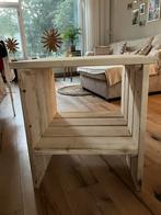 Prachtige houten tafel onbewerkt, Huis en Inrichting, Tafels | Sidetables, Ophalen, 50 tot 100 cm, Nieuw, Rechthoekig