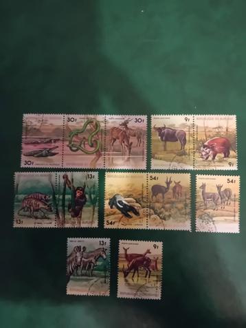 Burundi Postzegels - Dieren en Natuur beschikbaar voor biedingen