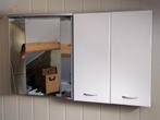 Badkamerkastje met spiegels, Huis en Inrichting, Badkamer | Badkamermeubels, Ophalen, 100 tot 150 cm, Minder dan 25 cm, Minder dan 100 cm
