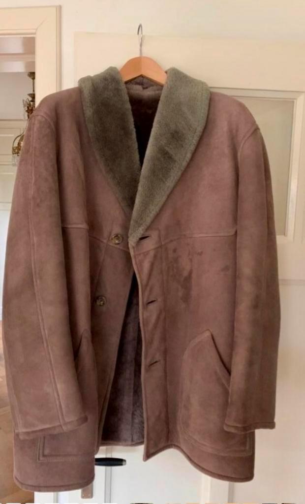 Nieuwe prachtige warme herenjas, Kleding | Heren, Jassen | Winter, Nieuw, Maat 56/58 (XL), Bruin, Ophalen of Verzenden