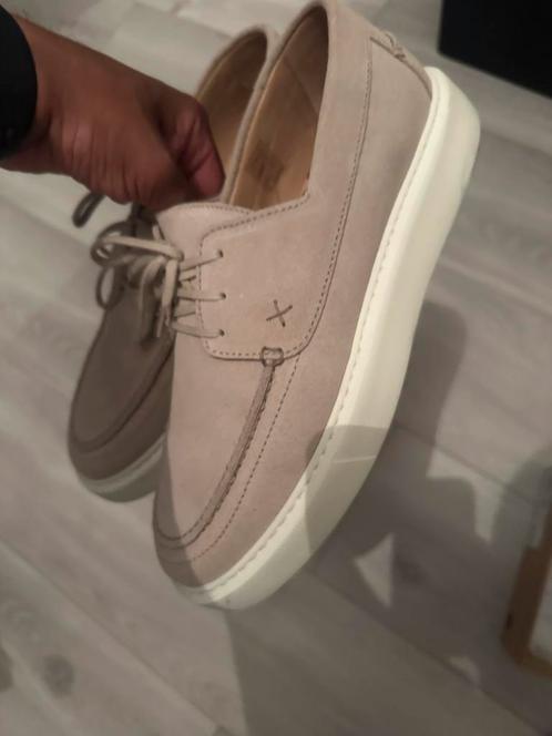 Sacha Mocassin Instappers Beige Taupe Maat 44/45, Kleding | Heren, Schoenen, Zo goed als nieuw, Espadrilles of Moccasins, Ophalen of Verzenden