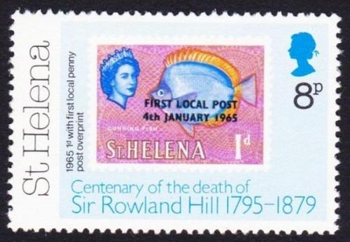 Sint Helena 1979, QEII, Vis - Zegel op zegel,  postfris., Postzegels en Munten, Postzegels | Thematische zegels, Postfris, Overige thema's