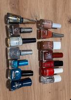14 nagellak en 1 nagellak drooggel, Ophalen of Verzenden, Zo goed als nieuw, Overige kleuren, Handen en Nagels