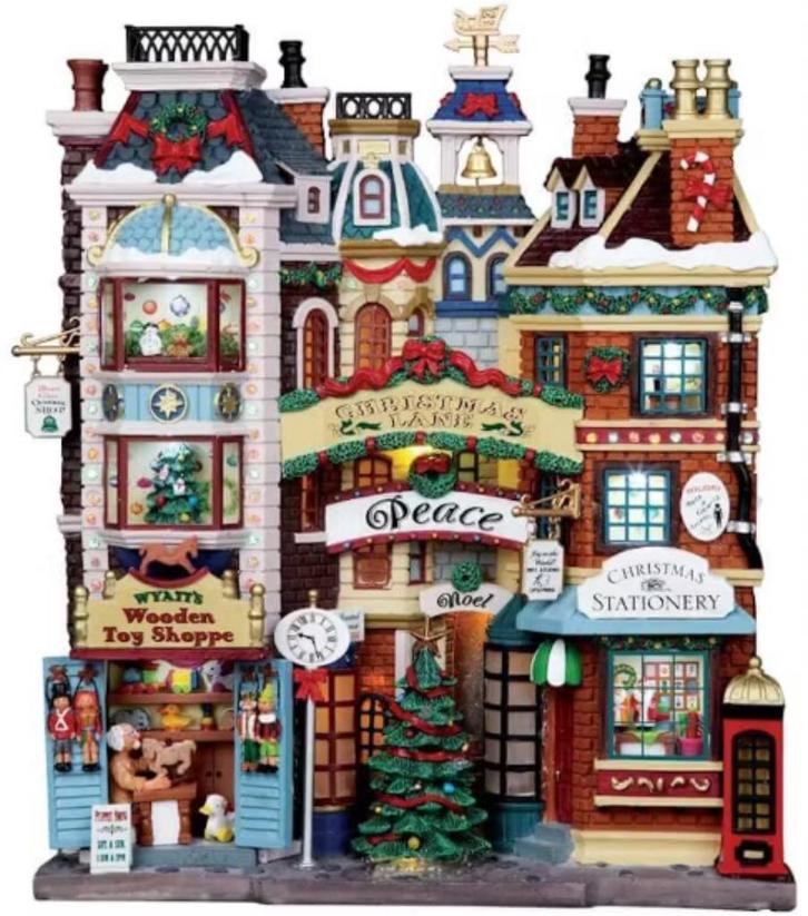 Lemax Christmas Lane (Facade), Diversen, Kerst, Zo goed als nieuw, Verzenden