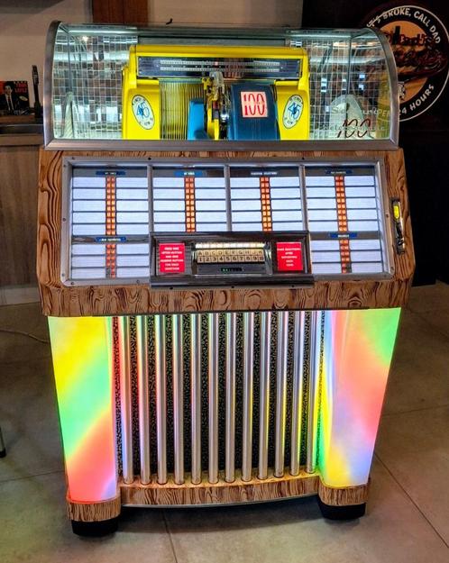 Hele mooie seeburg 100 c., Verzamelen, Automaten | Jukeboxen, Gebruikt, Overige merken, 1950 tot 1960, Ophalen