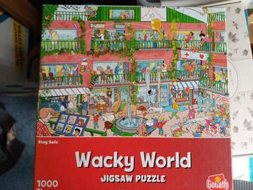 11X Thats life Wacky world Puzzels Compleet beschikbaar voor biedingen
