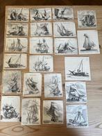 22 antieke prenten Scheepvaart Marine 1813 Pierre Ozanne, Antiek en Kunst, Kunst | Etsen en Gravures, Ophalen of Verzenden
