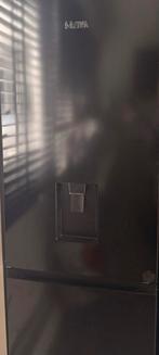 Zwarte Koelkast - Goed Werkend, gebruikerssporen aanwezig, Ophalen, Gebruikt, 200 liter of meer, 160 cm of meer